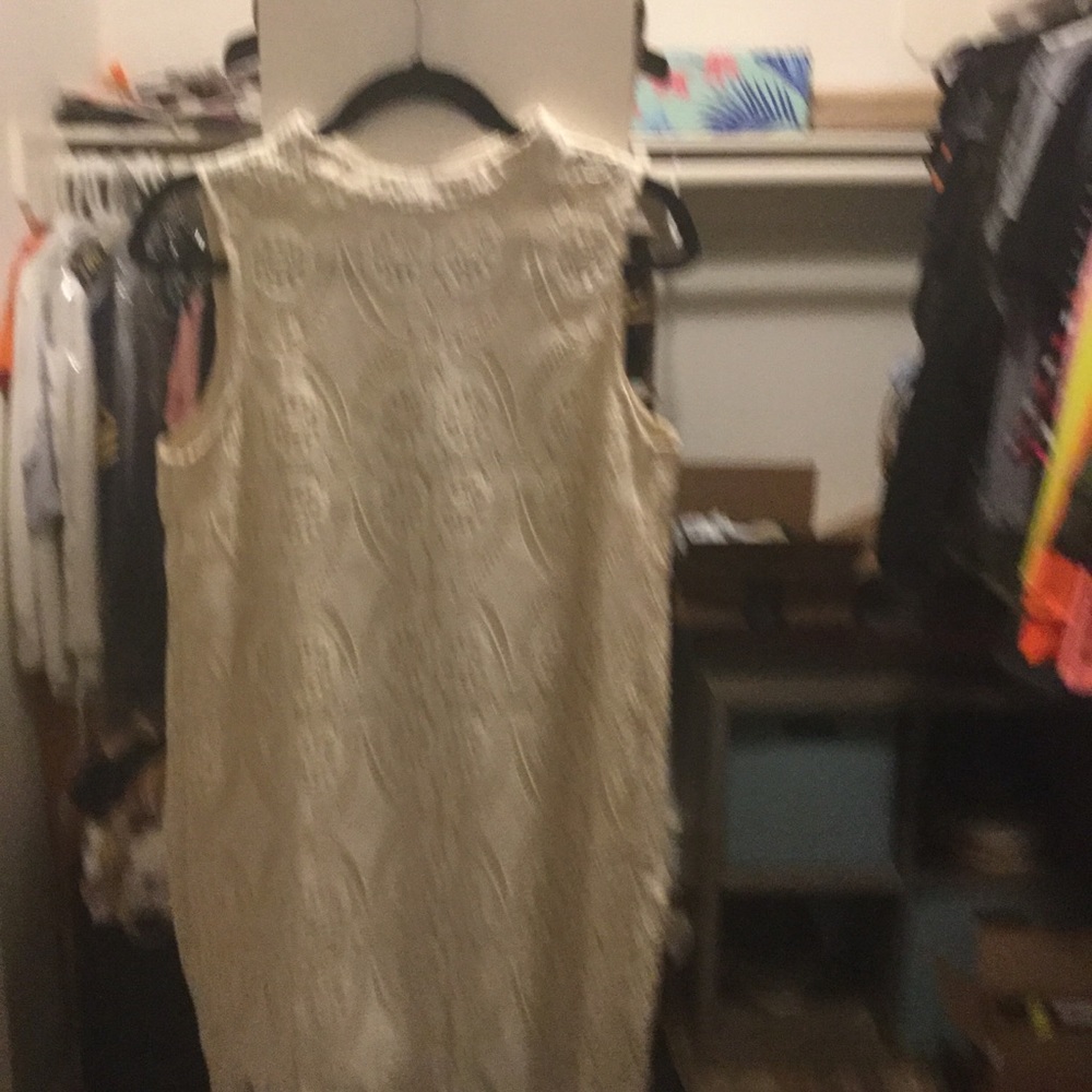 Umgee ivory Lace dress small